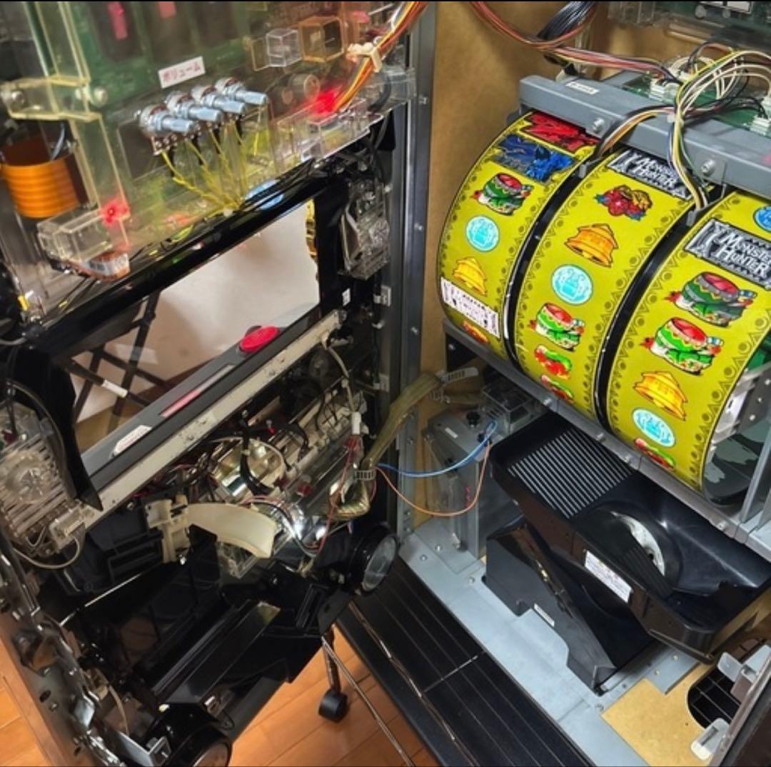 モンスターハンター 月下雷鳴 パチスロ 実機