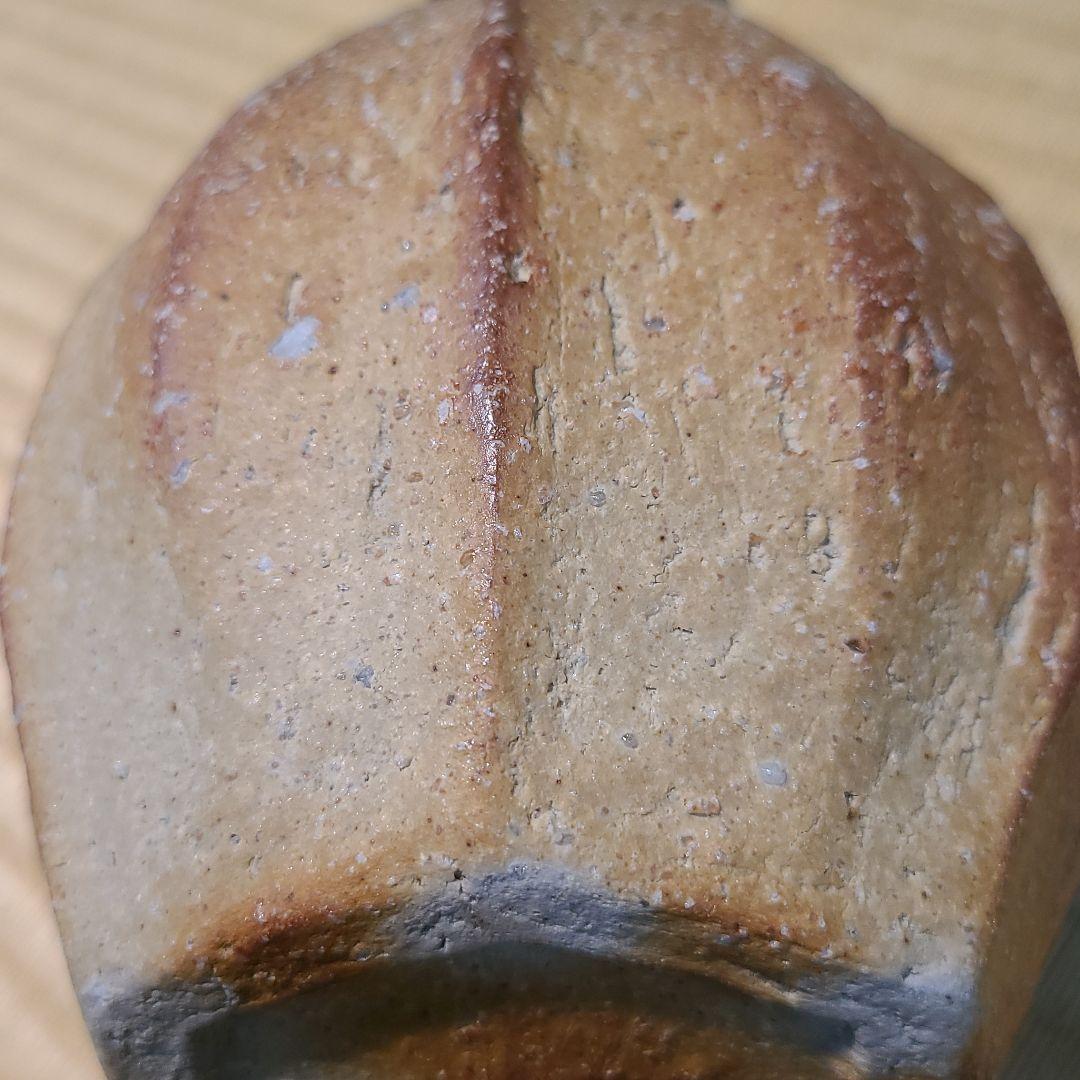 信楽焼 高橋美子作 面取花入 高さ6.5寸（約20cm） 共箱 本物保証