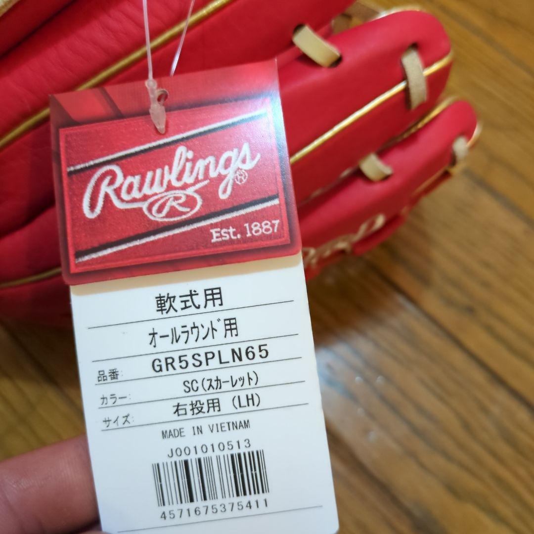 Rawlings 一般用軟式　グローブ　新品未使用タグあり　オールラウンド