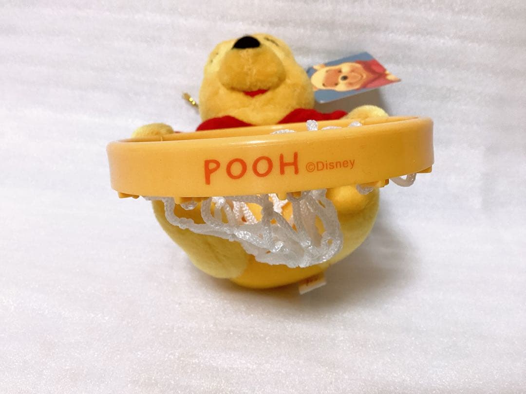 ❤︎Disney❤︎くまのプーさん&ピグレット ミニバスケットゴールぬいぐるみセット