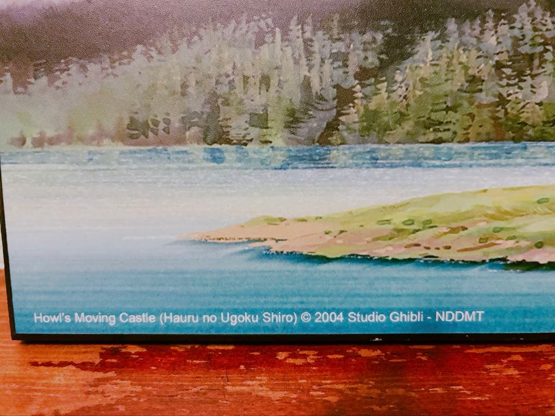 スタジオジブリ公式 ハウルの動く城 木製　壁掛けアートパネル インテリア
