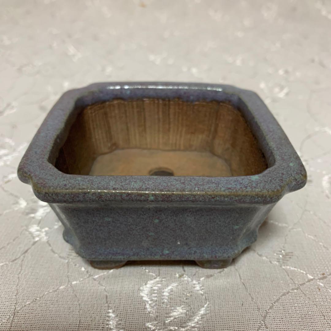 浩山　正方　盆栽鉢