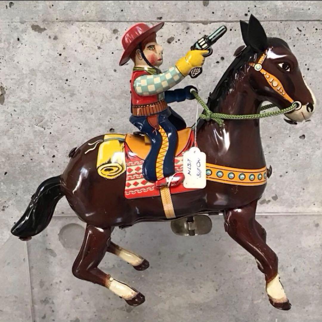 50年代 ブリキのおもちゃ 『 WESTERN HERO 』 日本製 美品