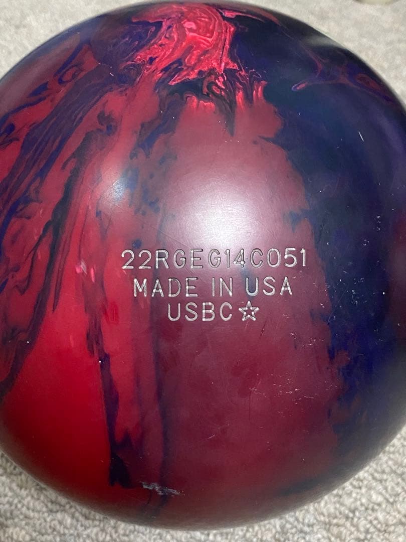 PURPLE GEM ボウリングボール