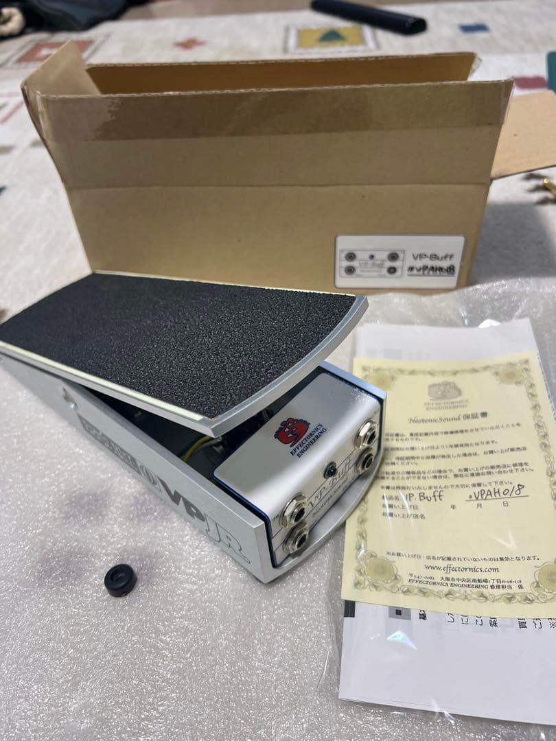 Neotenicsound VP-Buff バッファ内臓ボリュームペダル