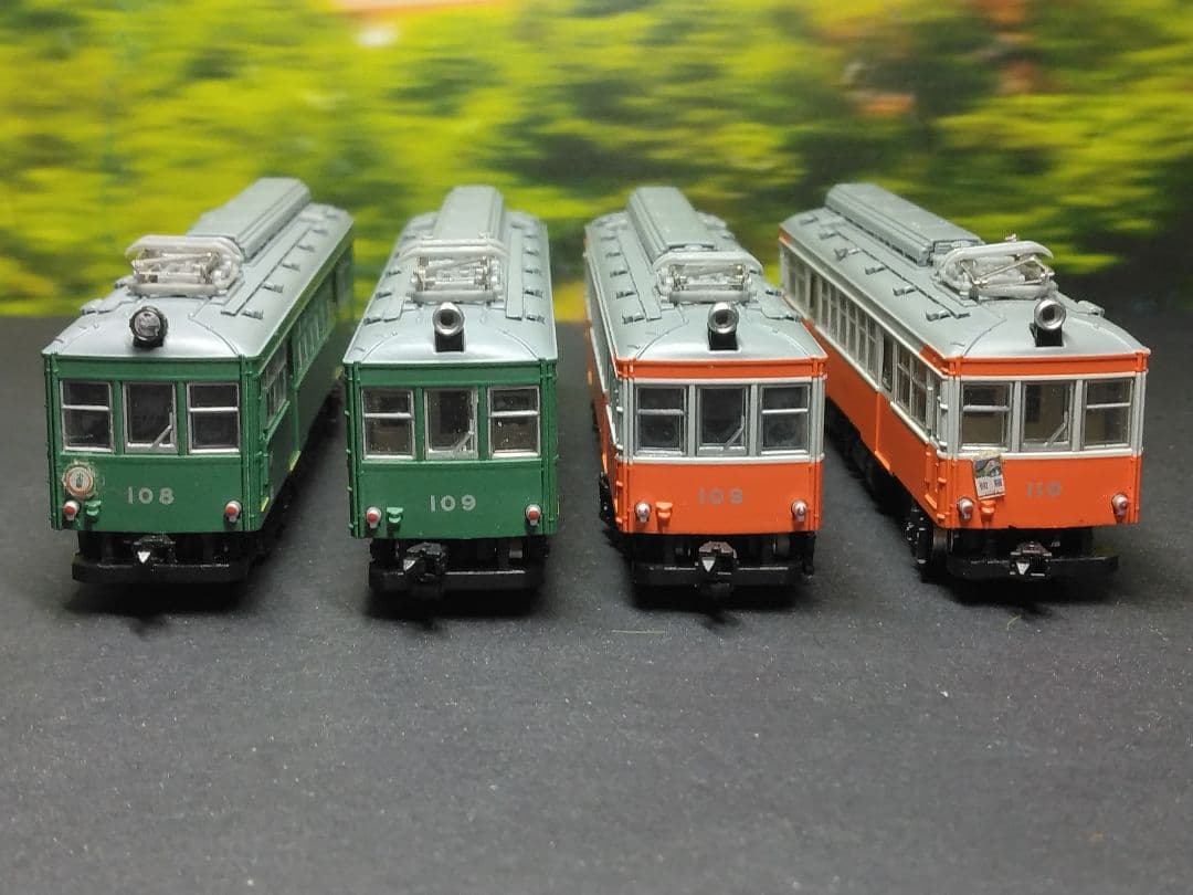 箱根登山鉄道　モハ2形　元塗装　緑塗装