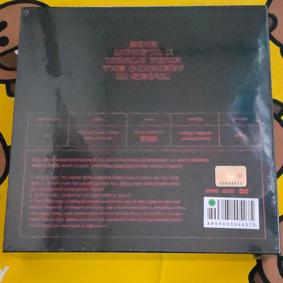 ★ 新品未開封 ★ MONSTA X ソウルコン DVD 韓国盤 日本語字幕あり