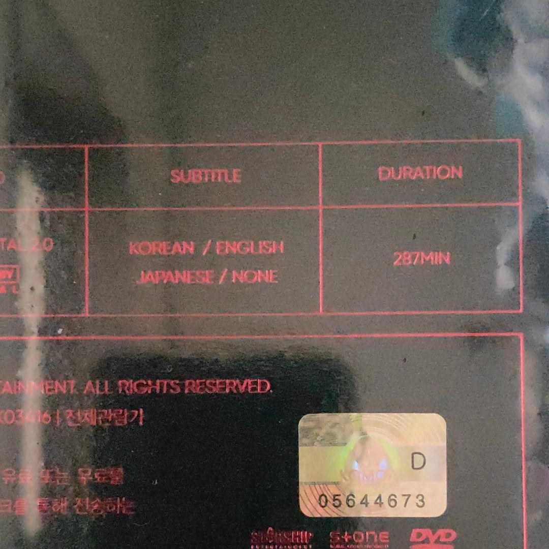 ★ 新品未開封 ★ MONSTA X ソウルコン DVD 韓国盤 日本語字幕あり