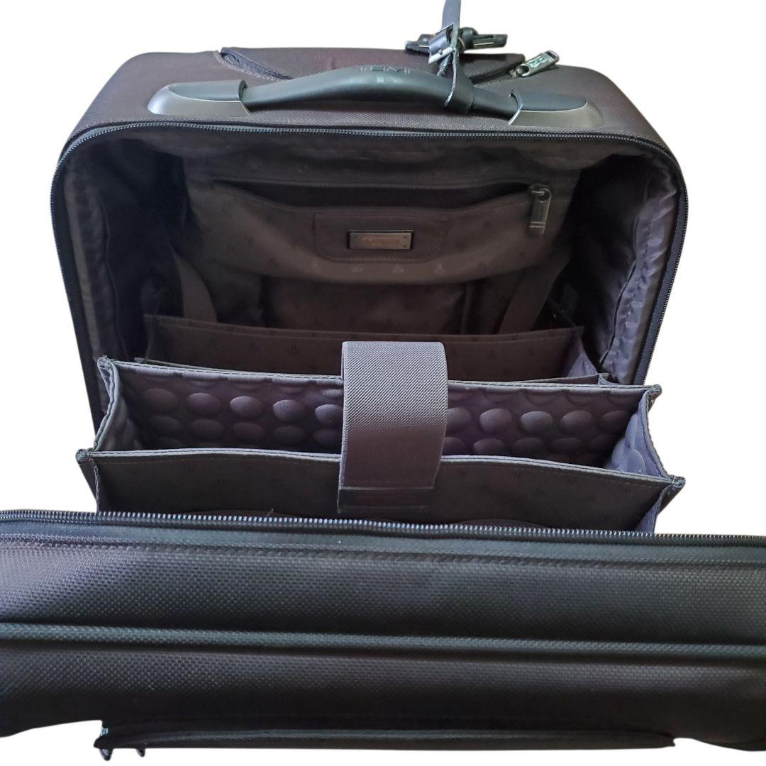 【希少】TUMI ALPHA ビジネスキャリー ガーメント対応 TSAロック