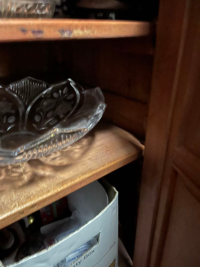 イギリスアンティーク　マーブルトップキャビネット！お値下げ❣️