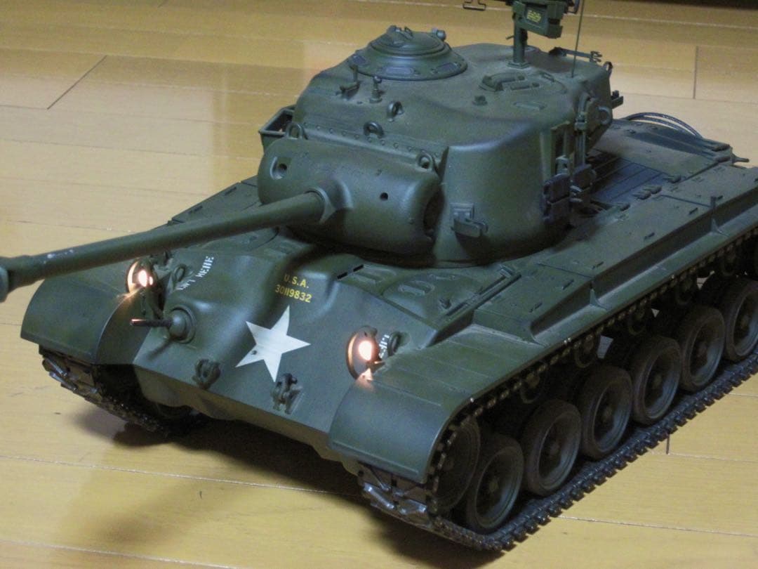 タミヤ m26 パーシング フルオペ 塗装完成品 安売り中