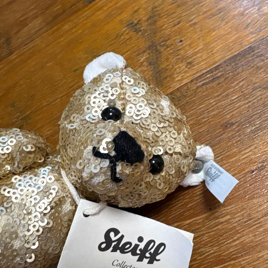 steiff テディベア　ぬいぐるみ　スパンコール　限定品　シュタイフ　希少品