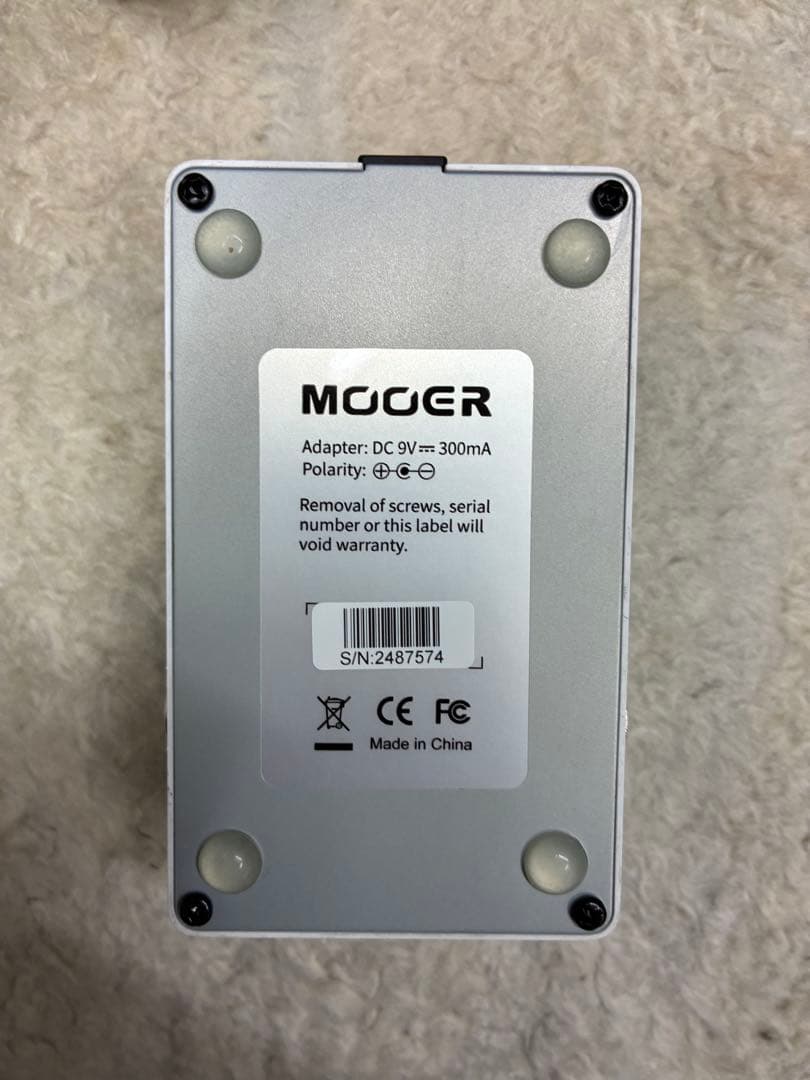 MOOER MODEL X2 プリアンプエフェクター