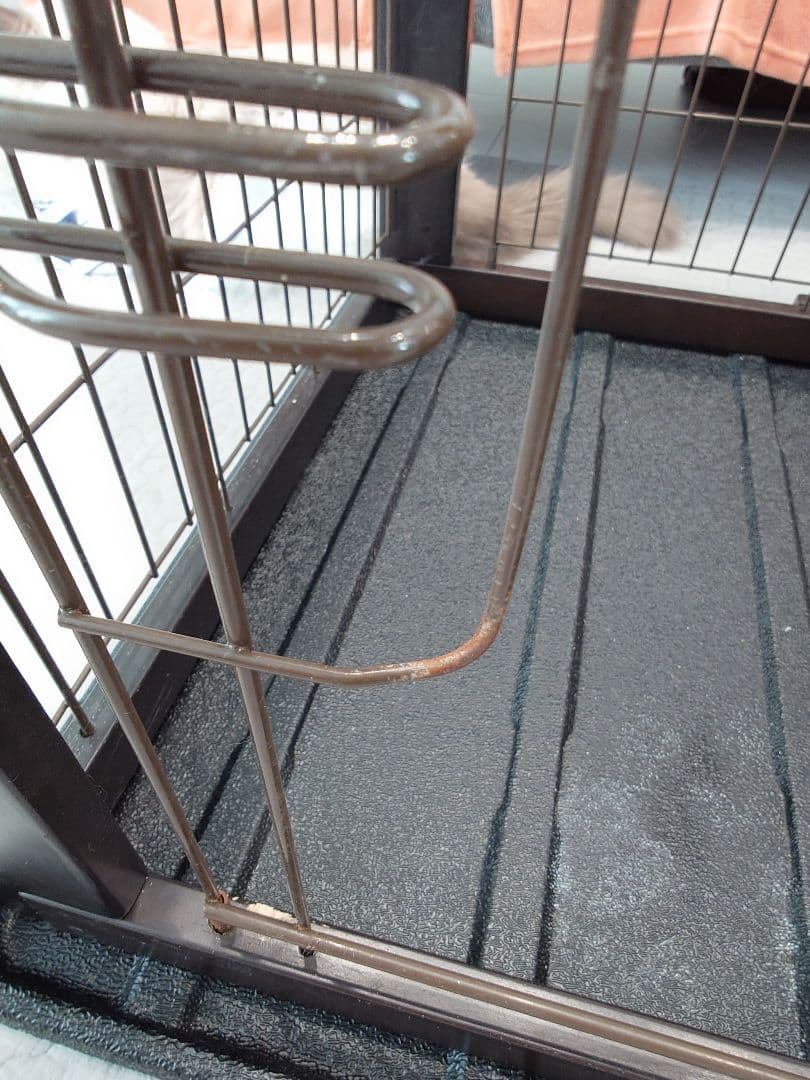 【最終処分】リッチェル 木製スライドペットサークル レギュラー カバー付き