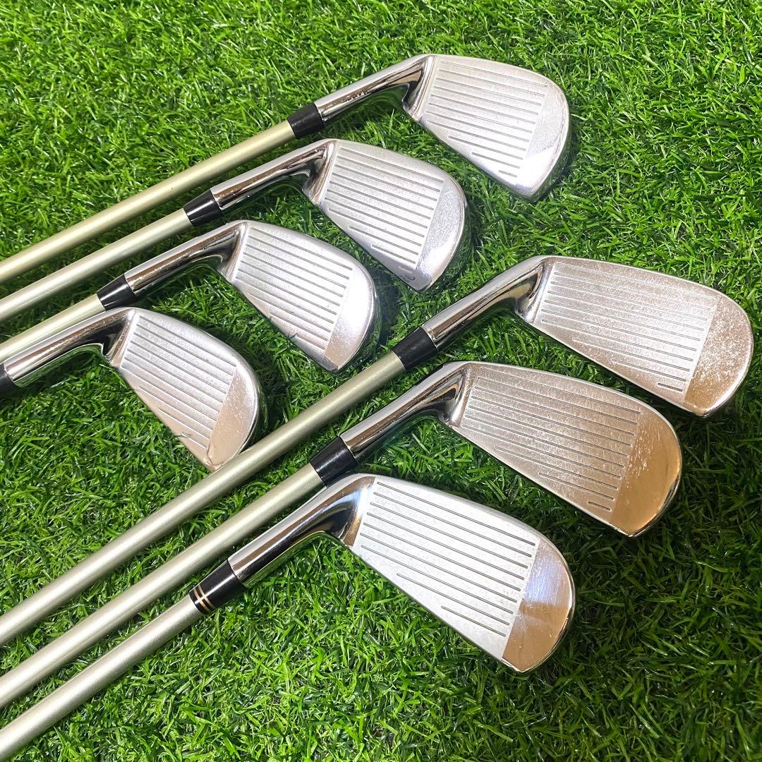 サソー BURNER THRUST アイアン 7本 右 R ゴルフクラブ