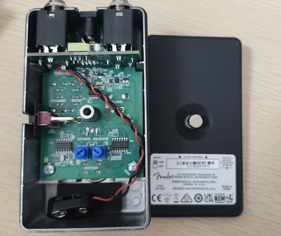 Fender Bassman Comp ベースエフェクター【箱付き】