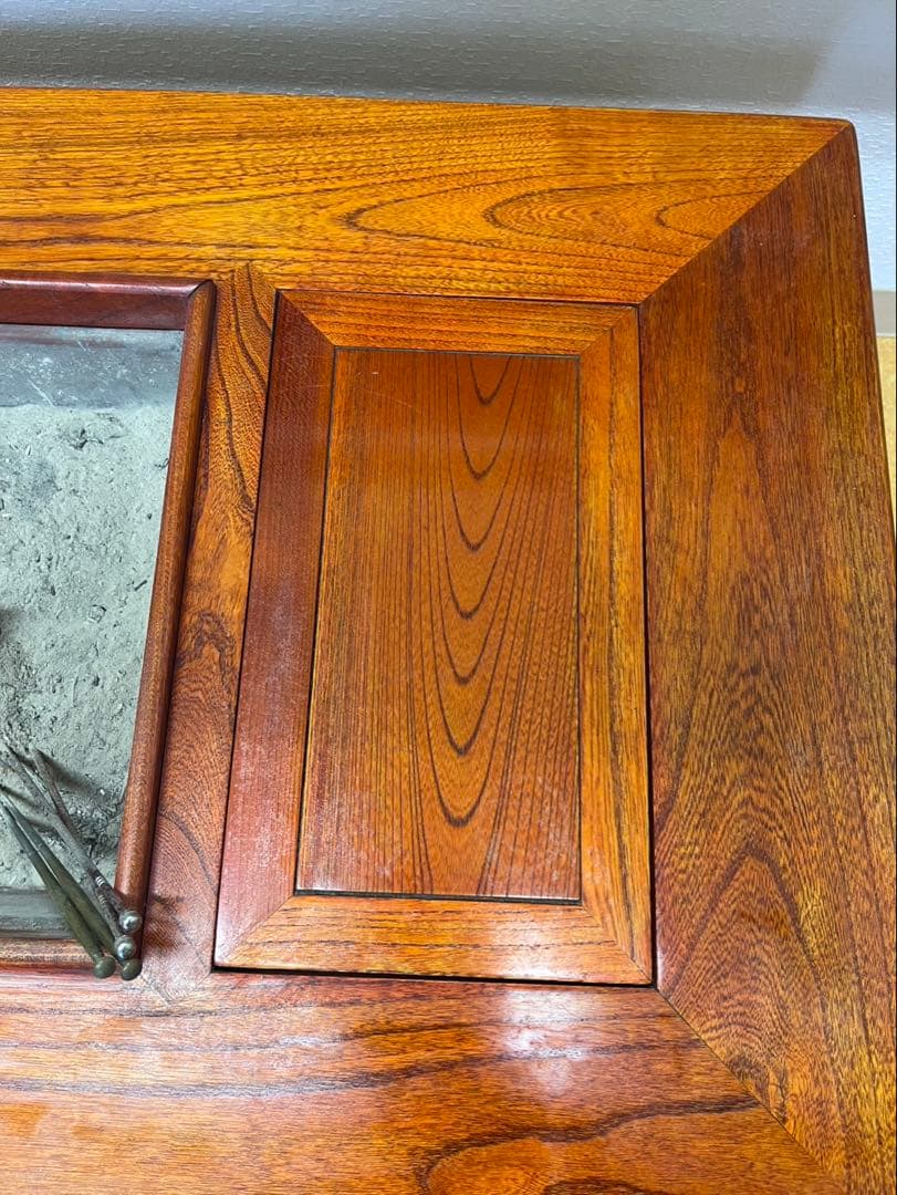 昭和レトロ　囲炉裏　座卓　引き出し付き　灰付き　五徳付き　火箸付き