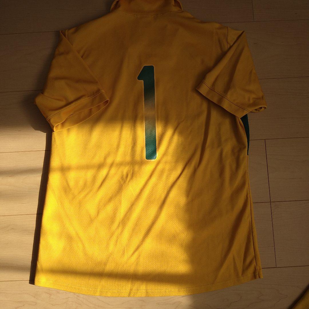 静岡学園　公式戦キーパーユニフォーム　3点セット+インナー