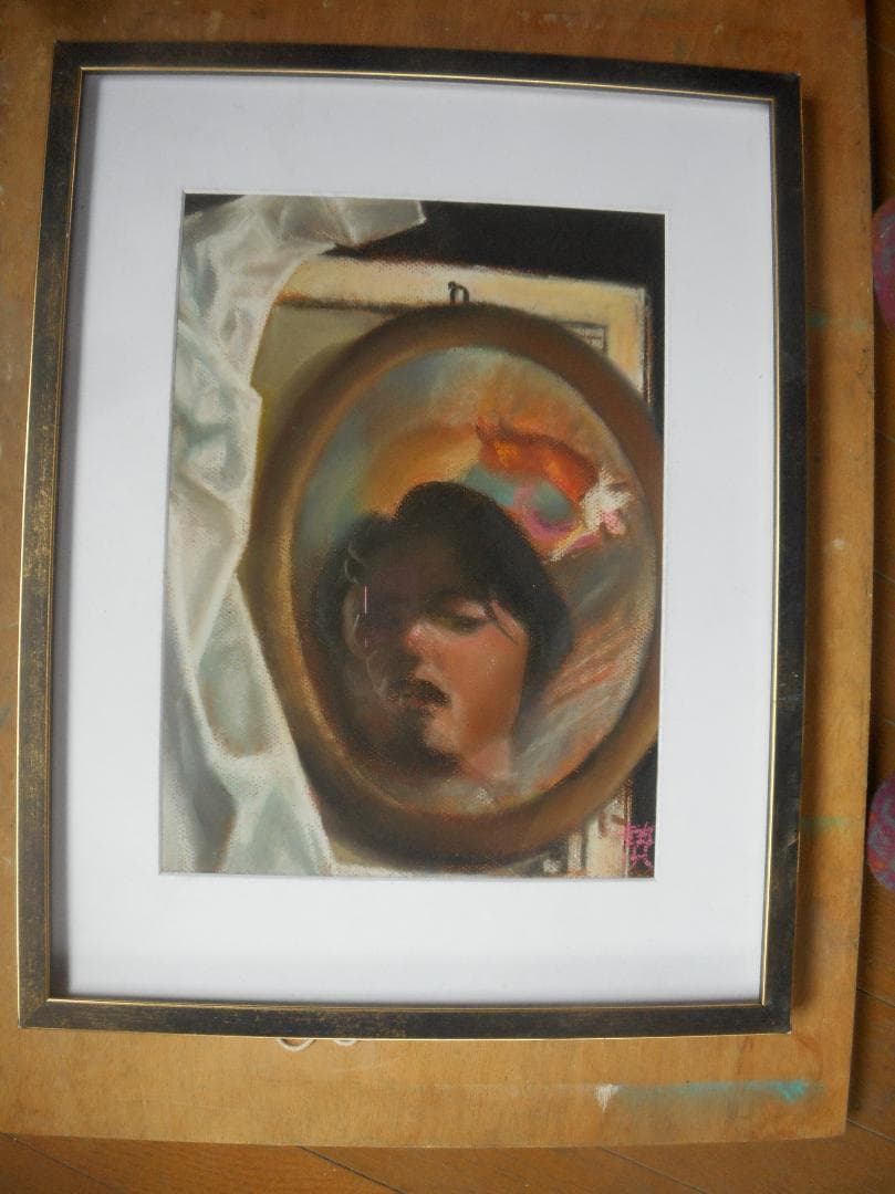 若き日の自画像