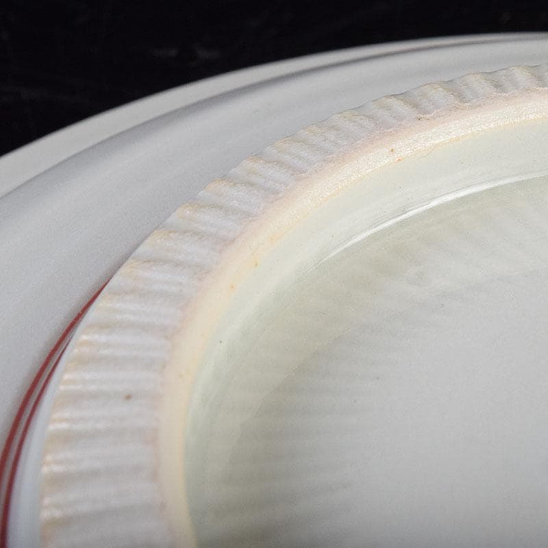 九谷焼　初代徳田八十吉造　古九谷写　絵変中皿　五客二組　共箱　F　R9208B