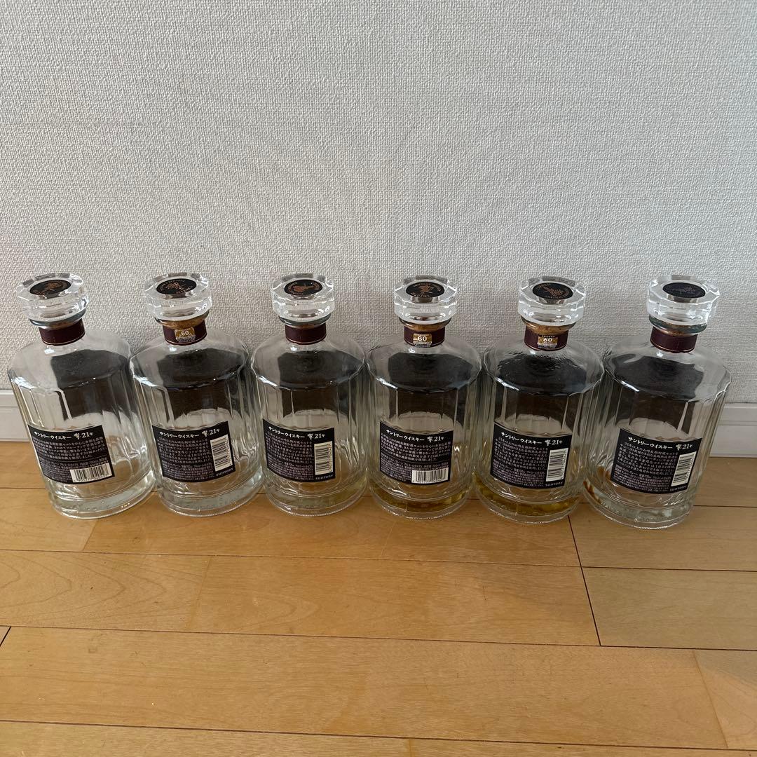 響 21年 空瓶12本