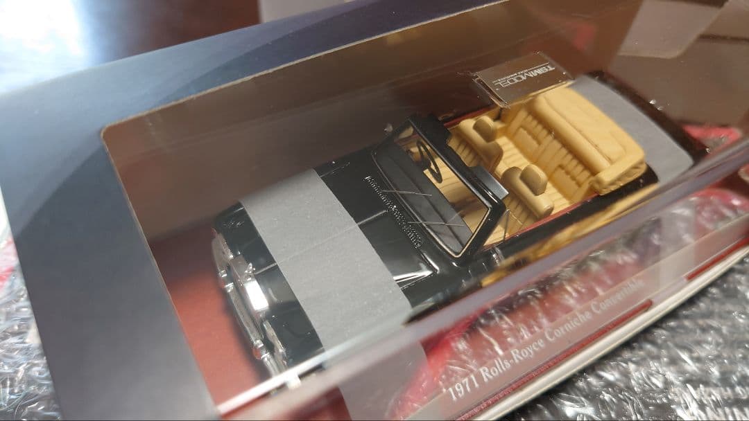ミニカー 1971 Rolls-Royce Corniche Convertible