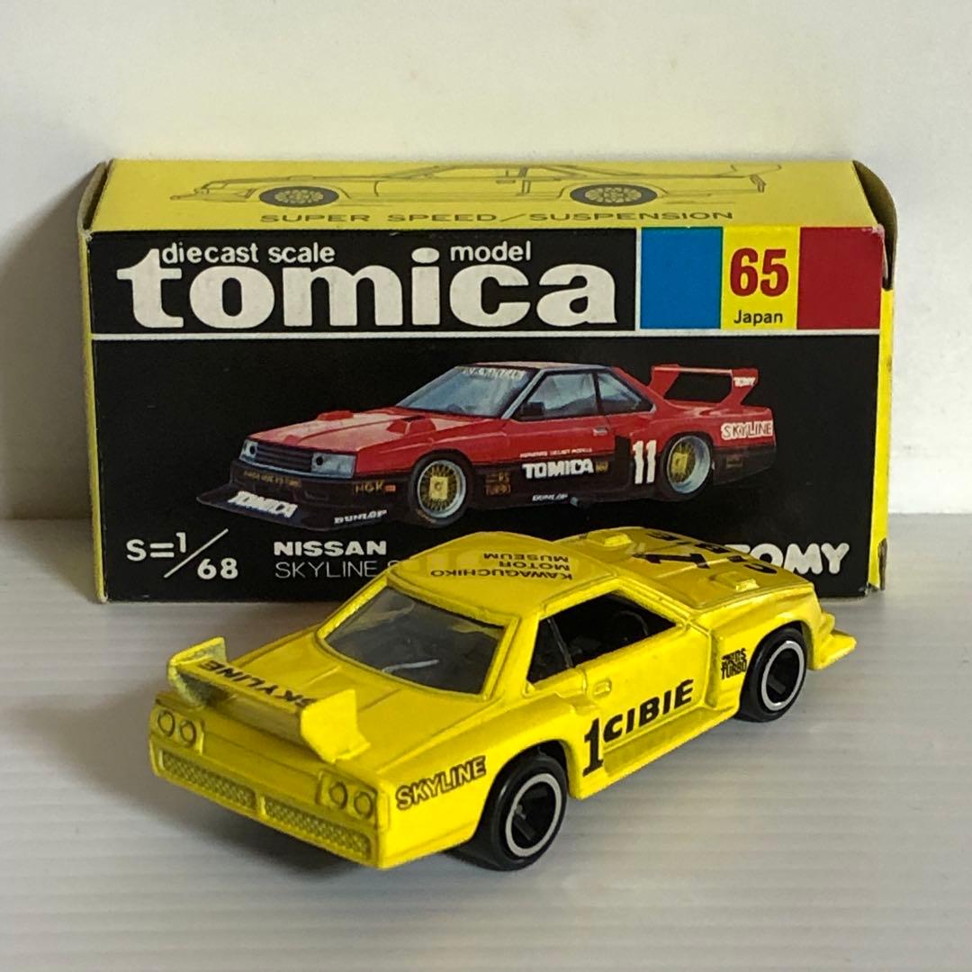 トミカ黒箱　No.65 ニッサンスカイライン シルエットフォーミュラ