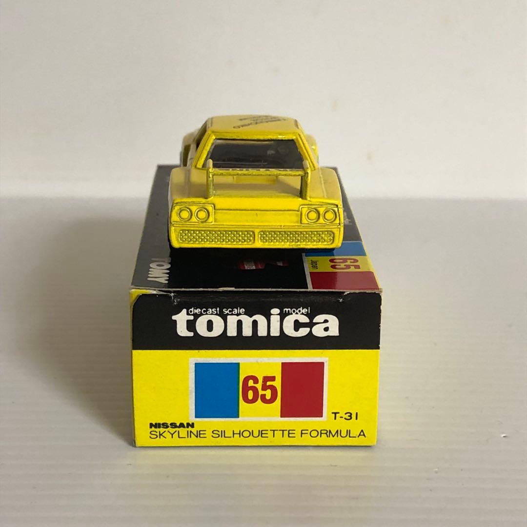トミカ黒箱　No.65 ニッサンスカイライン シルエットフォーミュラ