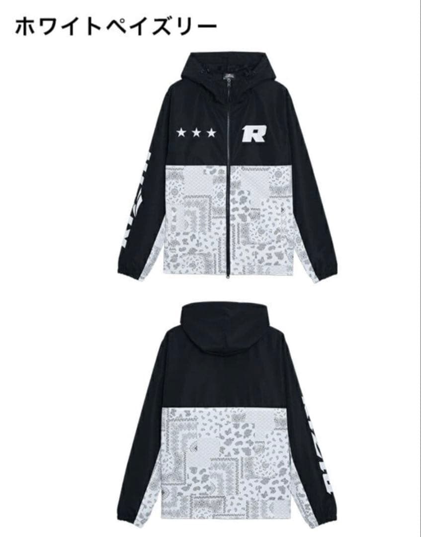 RIZINSET UP ホワイト ペイズリー完売品平本蓮モデル着用