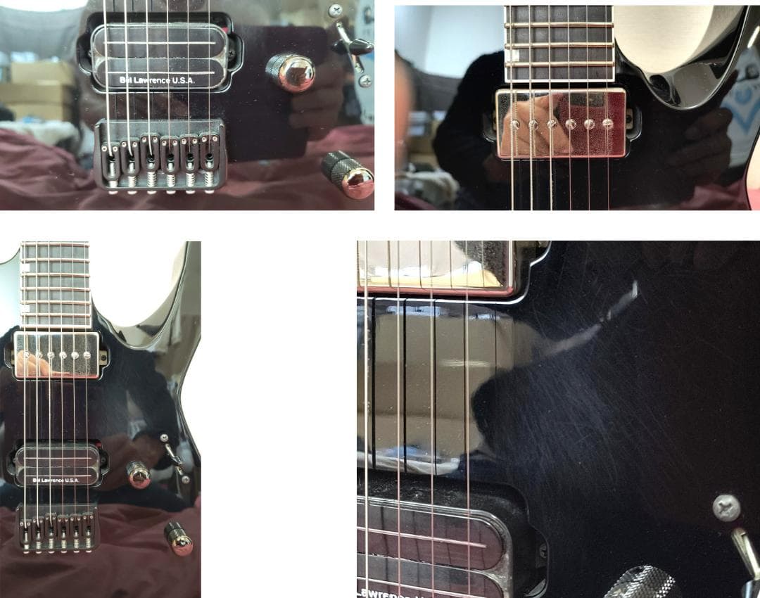 美品　ESP　M-II　CTM　NT/E#　BK　エレキギター　ギター