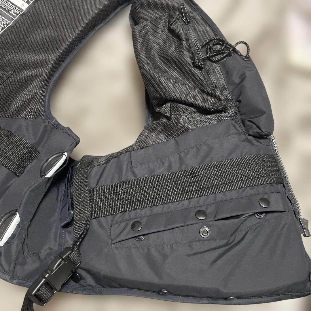 ダイワ バリアテックサイバーフロート　DF-3321 ライフジャケット 黒　M