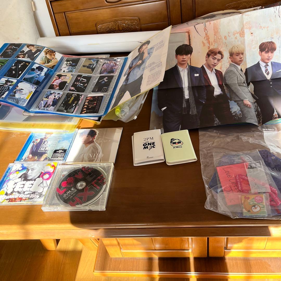 ①2PM 、ウヨングッズセット Hottest Japan ウヨン直筆サイン写真