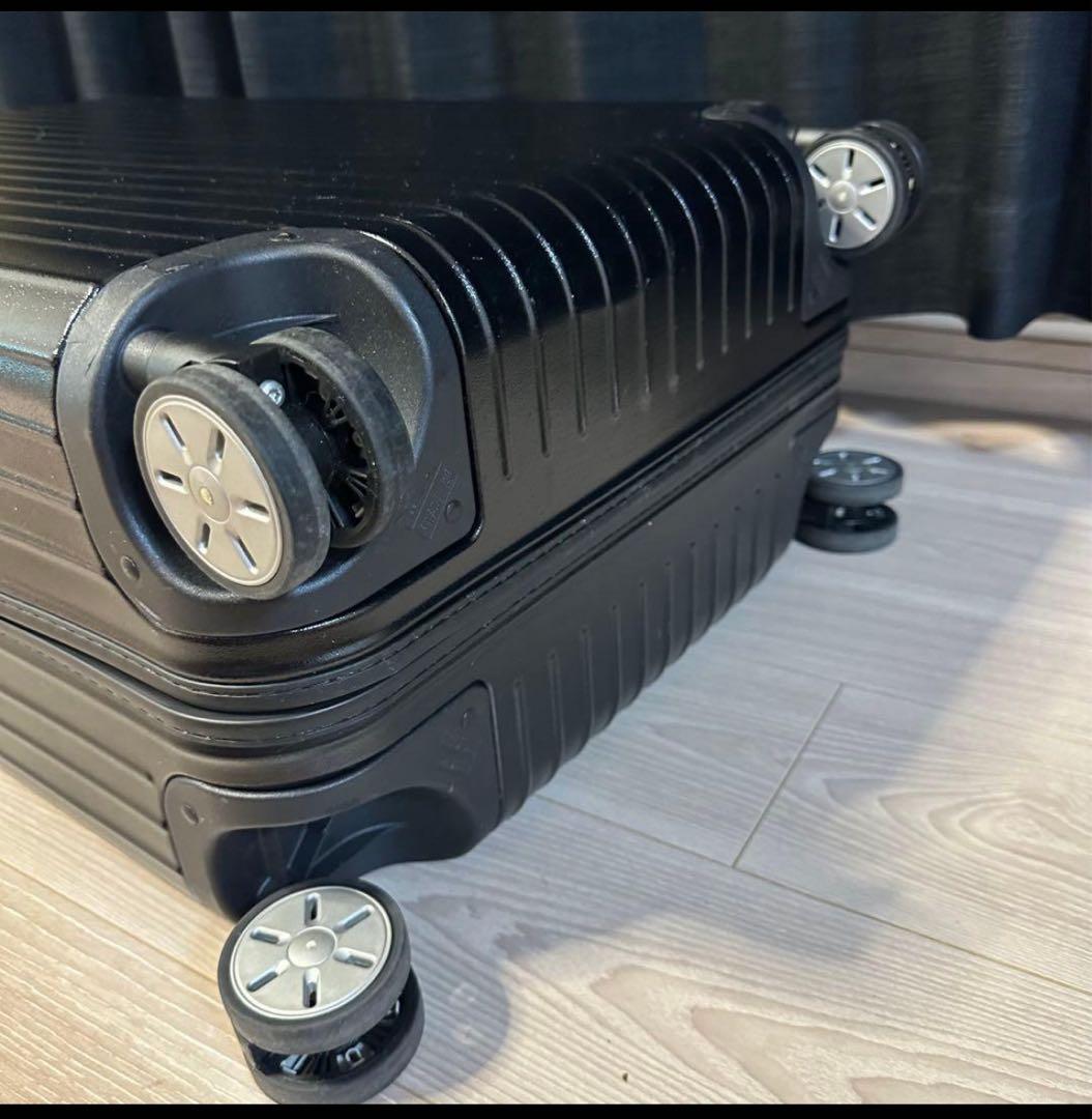 【美品】RIMOWAリモワ サルサ キャリーケース ブラック 4輪 82L