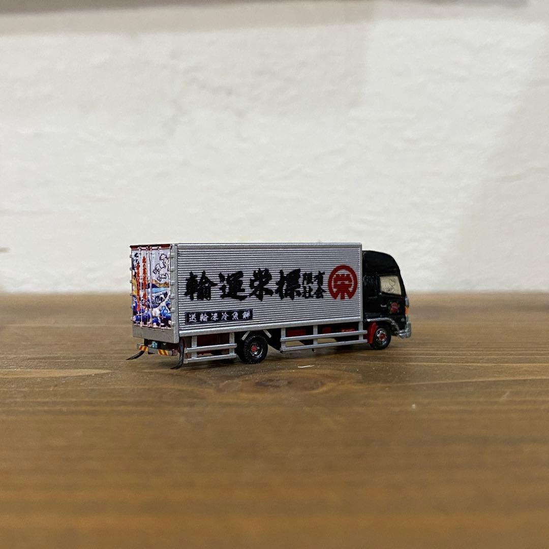 トラックコレクション　4トン冷凍車日野レンジャーハイルーフ自作品　1/150