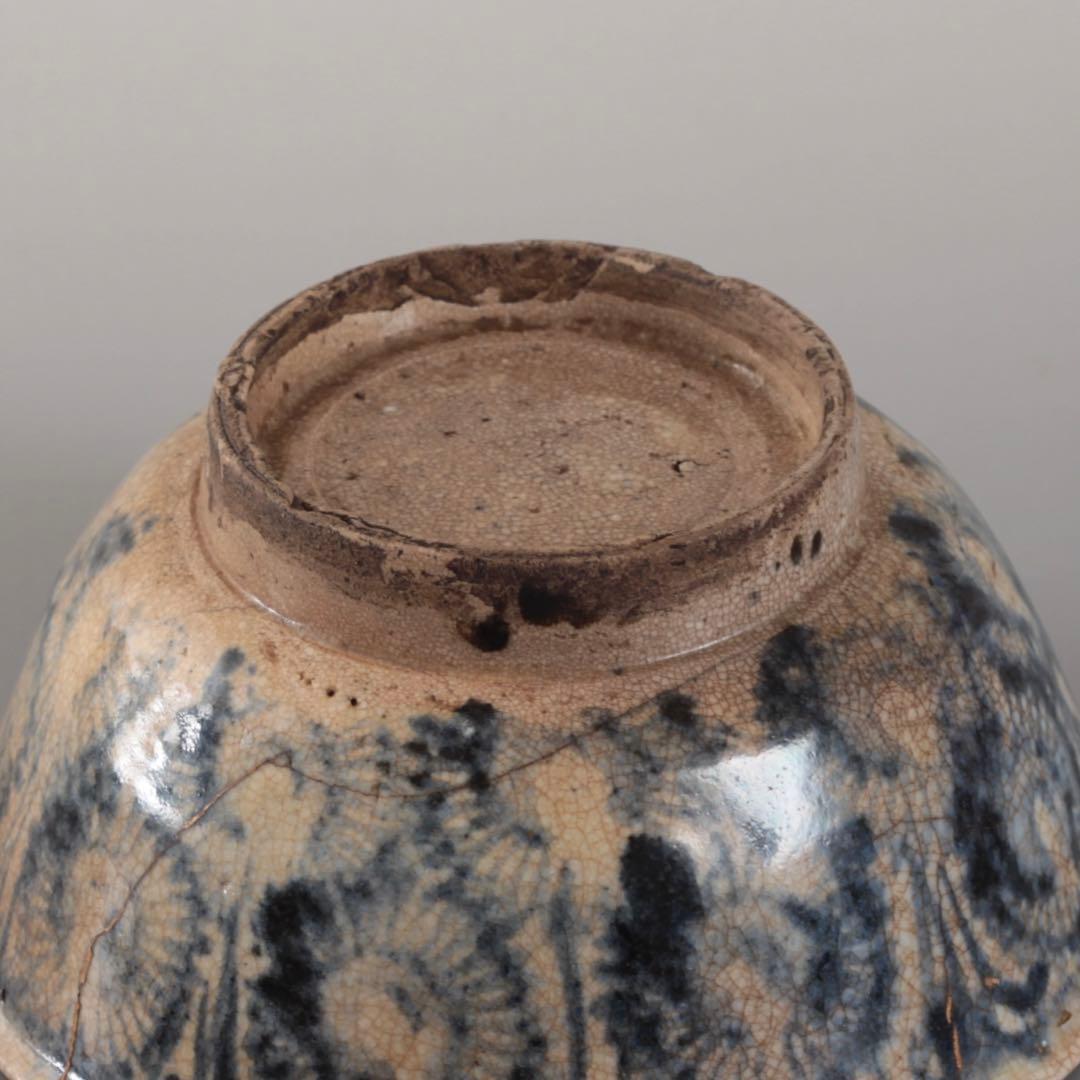 呉州染付 茶碗 18世紀頃 中国美術 古美術 茶道具 古道具 アンティーク