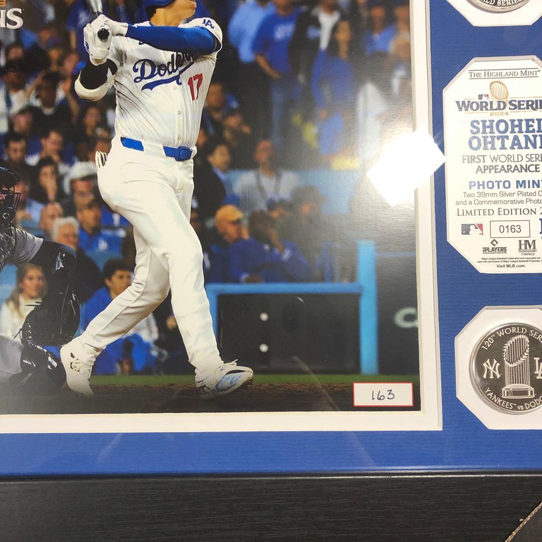 12743大谷翔平 ワールドシリーズ記念フレーム