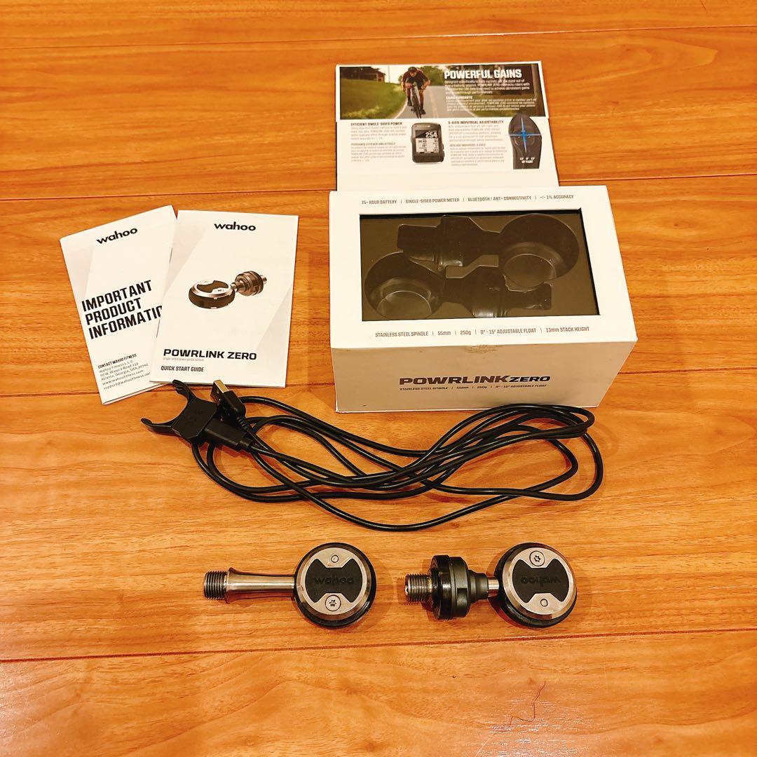 WAHOO SPEEDPLAYペダル型　パワーメーター　片足計測