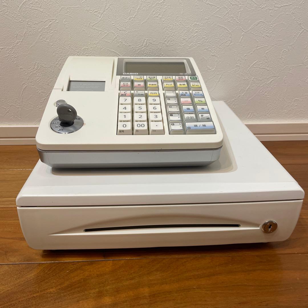 動作確認済み　CASIO 電子レジスター TE-300