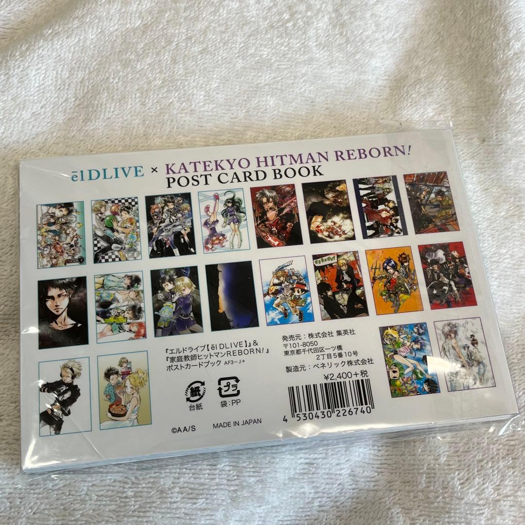 【希少】天野明　ポストカードブック　リボーン　エルドライブ