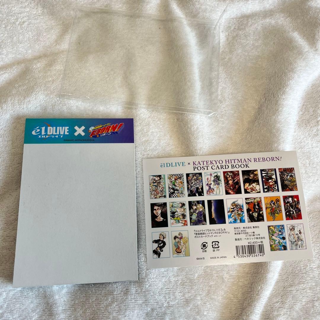 【希少】天野明　ポストカードブック　リボーン　エルドライブ