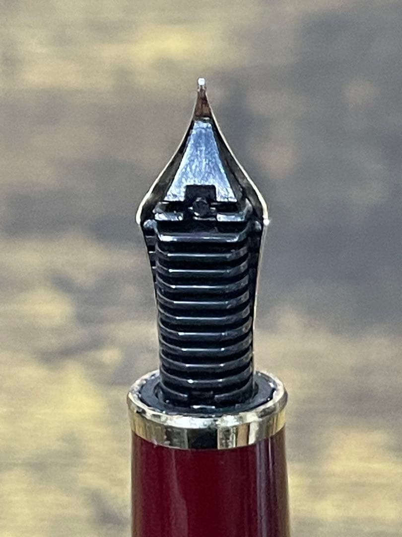 試筆のみ　旧ニブ　マツヤ万年筆病院オリジナル　セーラー　万年筆　細字　備品付き