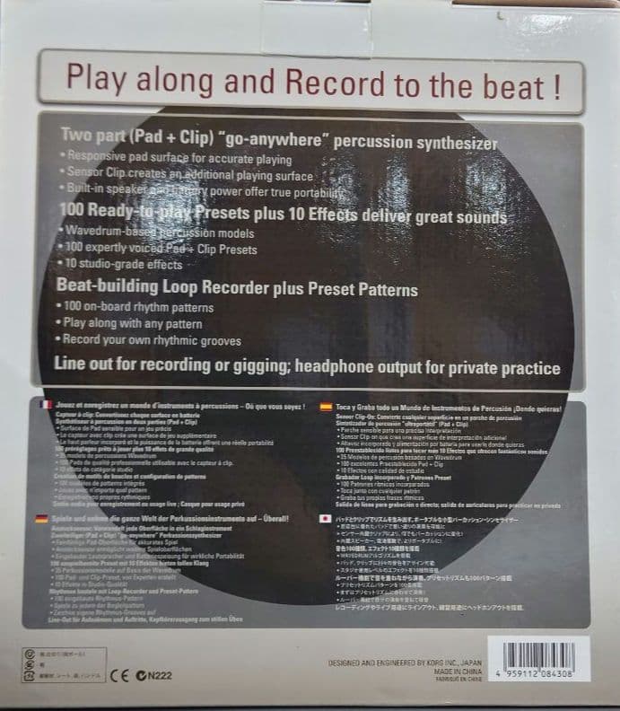 ■■KORG　WAVEDRUM MINI デジタルパーカッション