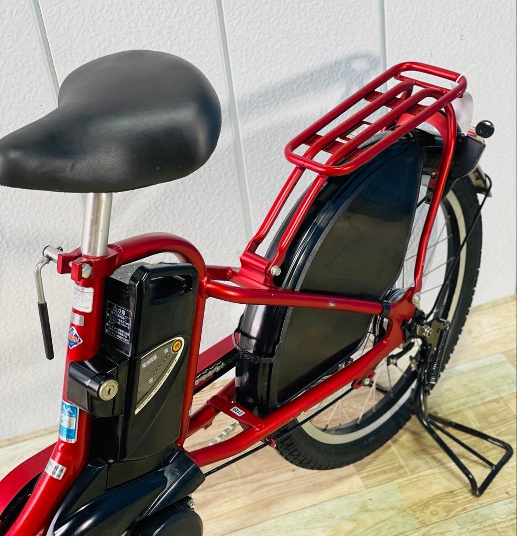 ★3120ブリヂストン8.9アンペア 20インチ子供乗せ電動アシスト自転車