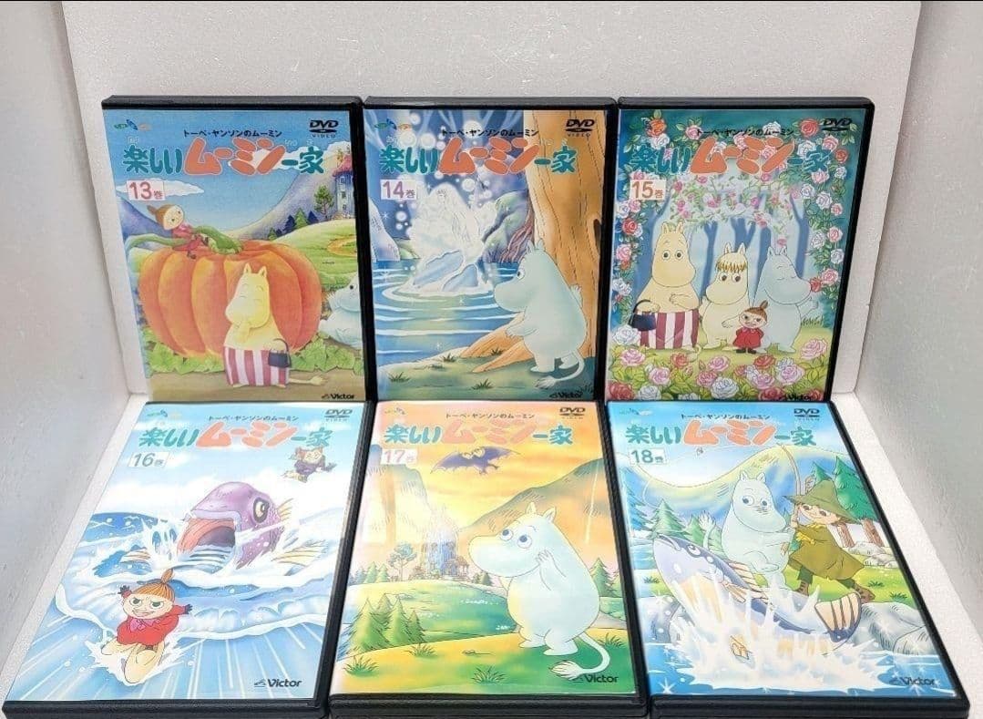 新品ケース収納　楽しいムーミン一家　全20巻全78話+ムーミン谷の彗星