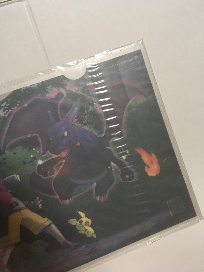 【2002年度版】 ポケモンセンター 杉森健 クリアファイル 2枚セット