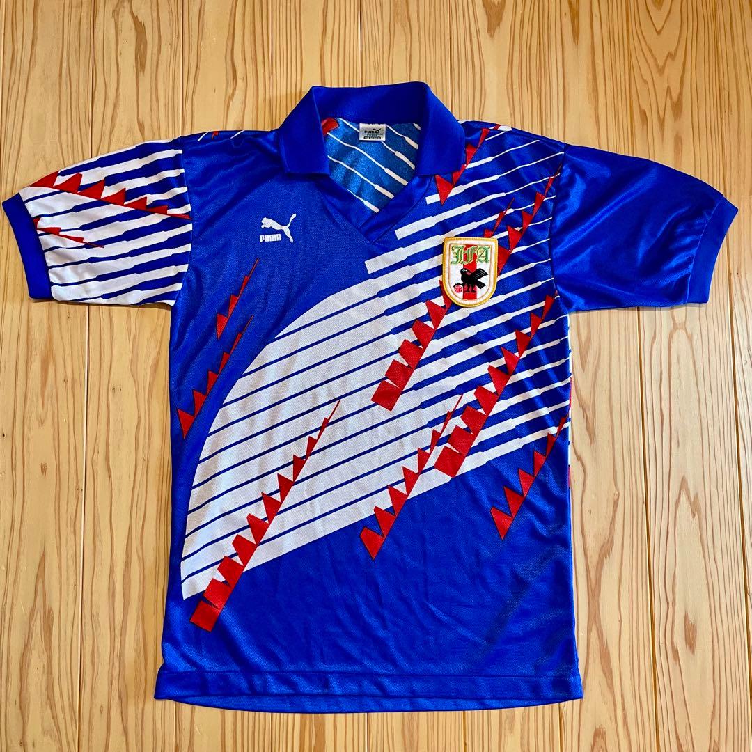 【希少】PUMA 1993 日本代表 ドーハの悲劇 ユニフォーム 上下 サッカー