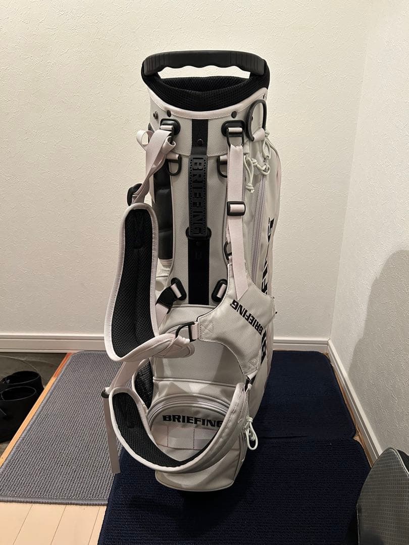 【JALコラボ商品】BRIEFING キャディバッグ ホワイト