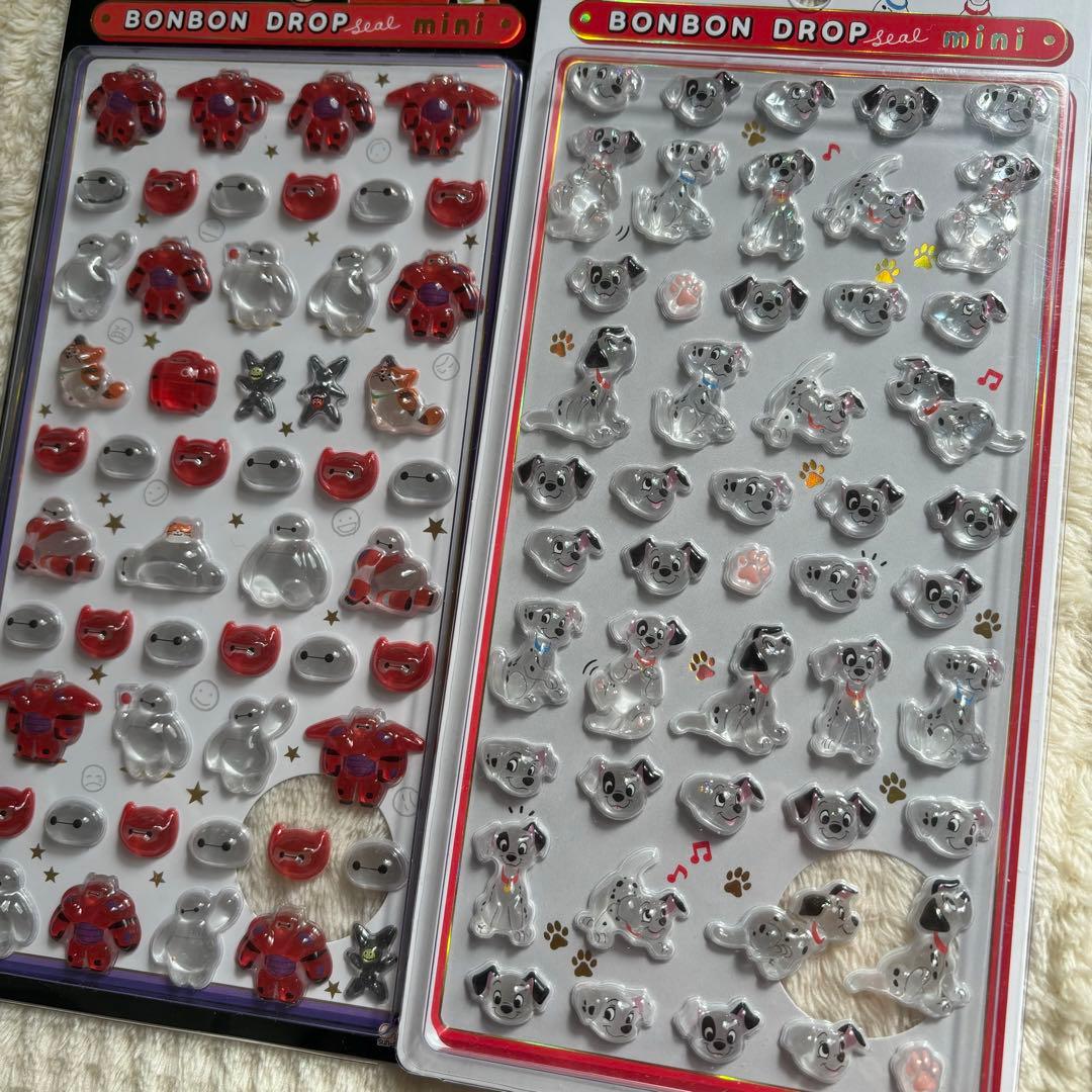ボンボンドロップシール　ミニ　ディズニー 全8種セット　mini