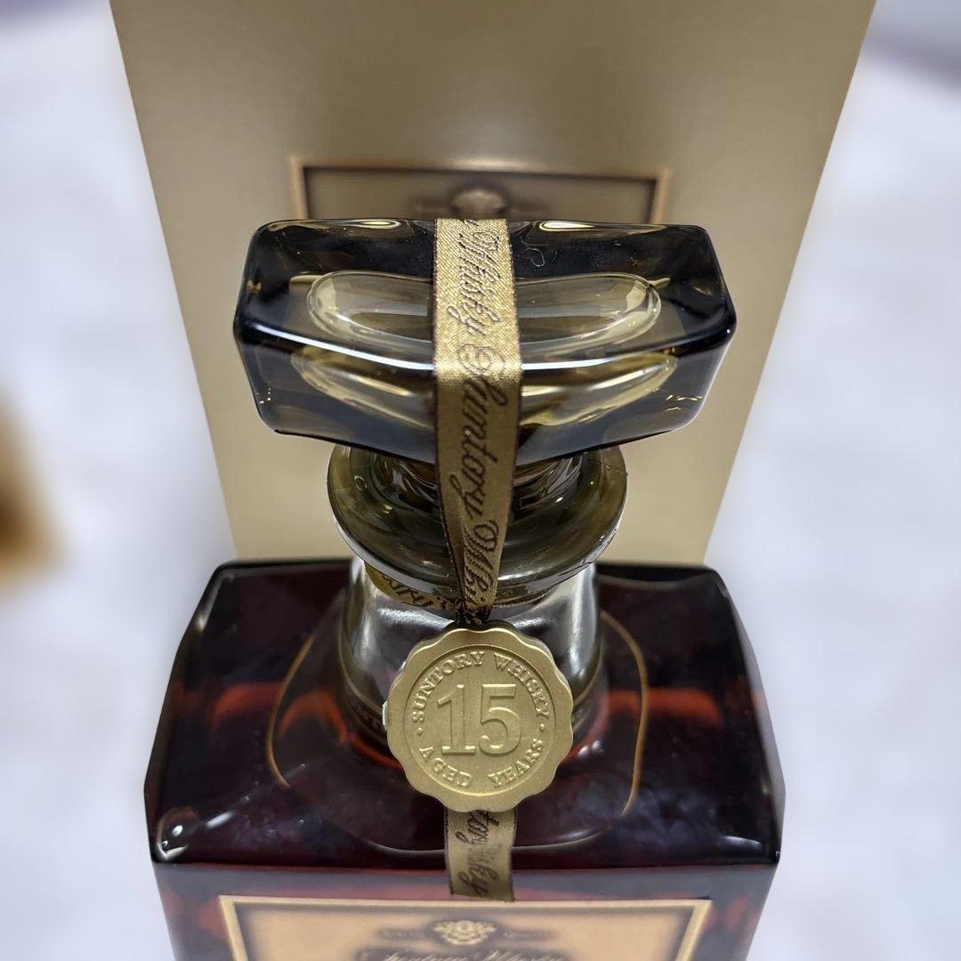 ＜新品未開封＞サントリーウイスキー  15年ゴールドラベルギフト限定品