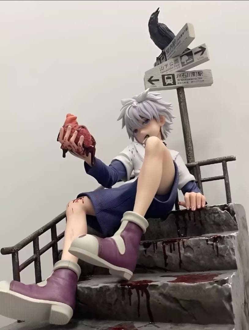 HUNTER×HUNTER　ハンターハンター　キルア　フィギュア　塗装完成品